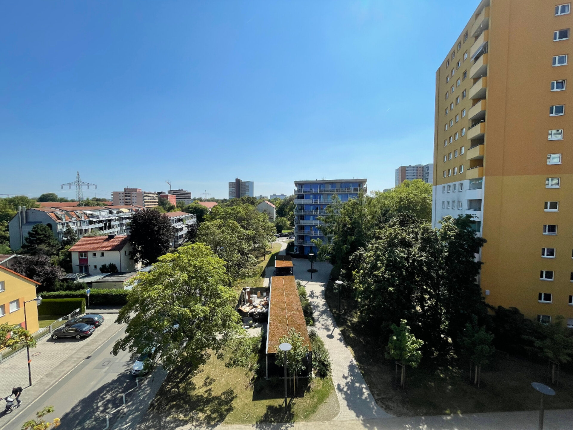 Blick vom Balkon | © Dawonia