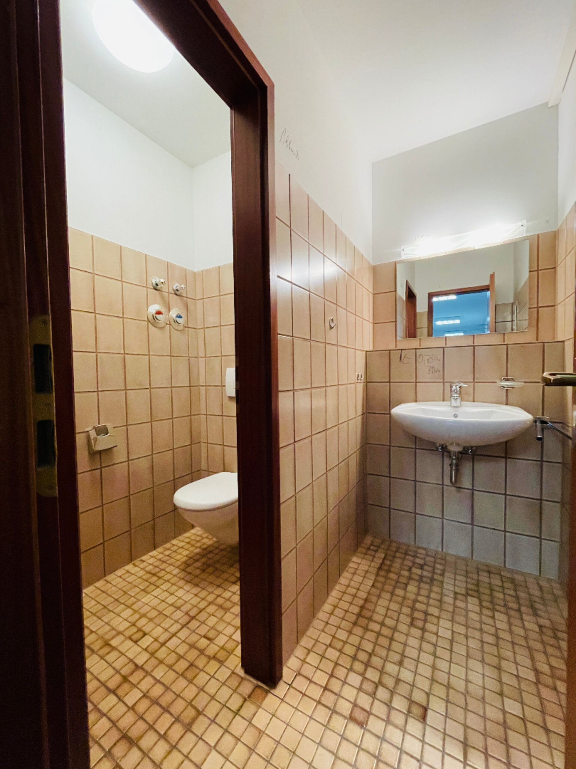 WC (rechter Bereich) | © Dawonia