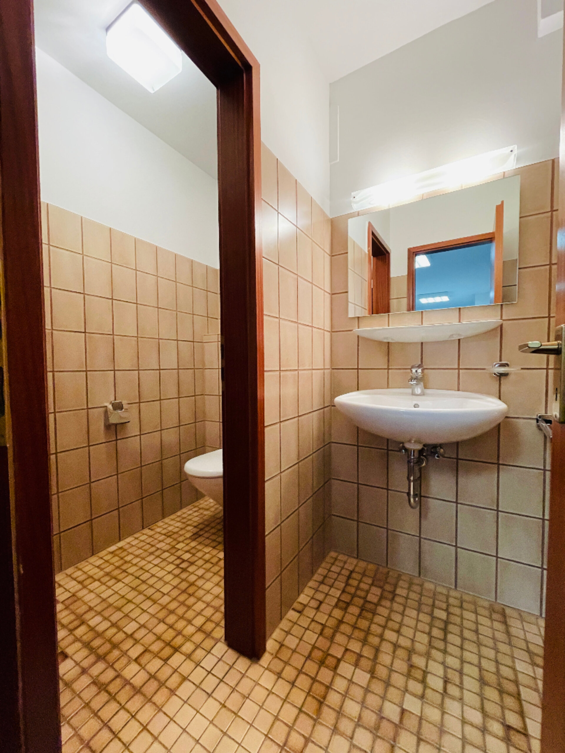 WC (linker Bereich) | © Dawonia