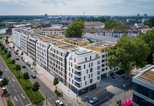 QUARTIER-RHEINALLE, DROHNEN-LUFTBILDER360,4.jpg | © Dawonia