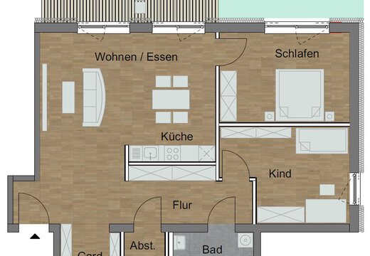 Wohnung 7 - Grundriss.JPG | © Dawonia
