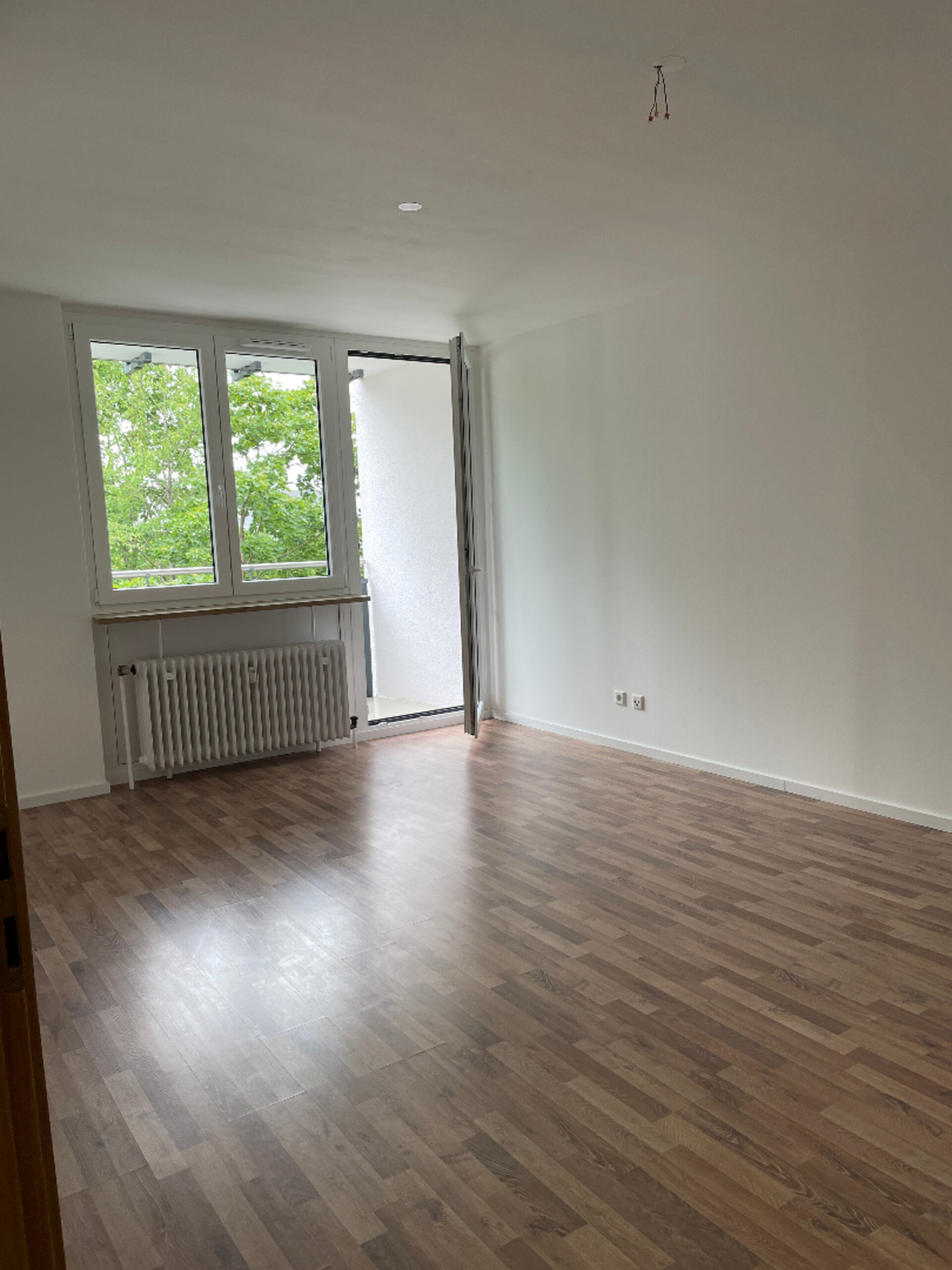 Wohnzimmer (im leeren Zustand) | © Dawonia