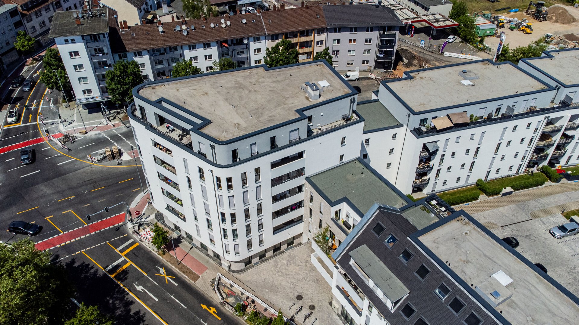 Hanau_ Hospitalstr_Eugen- Kaiser-Str_Drohne-0433.jpg | © Dawonia