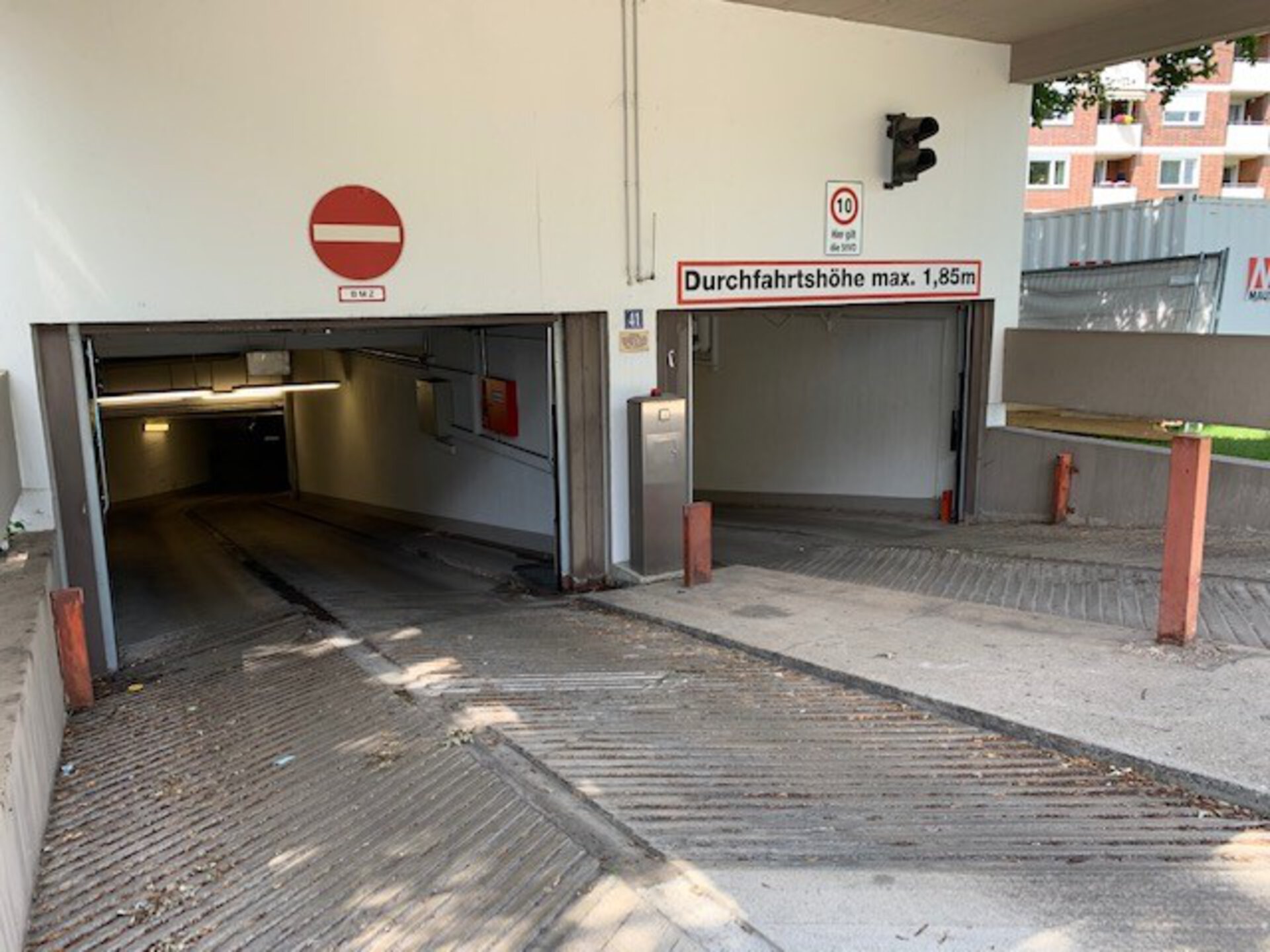 Ein- und Ausfahrt TG | © Dawonia