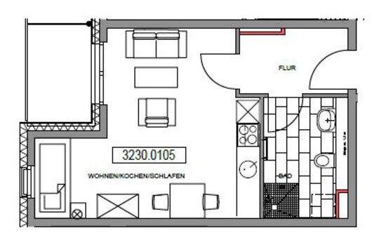 Grundriss | © Dawonia Lage | © Dawonia