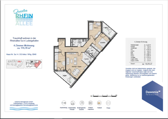 Grundriss.PNG | © Dawonia Lage | © Dawonia