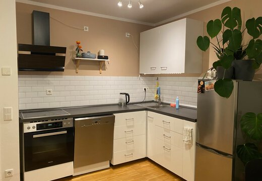 Küche von der akt. Mieterin | © Dawonia