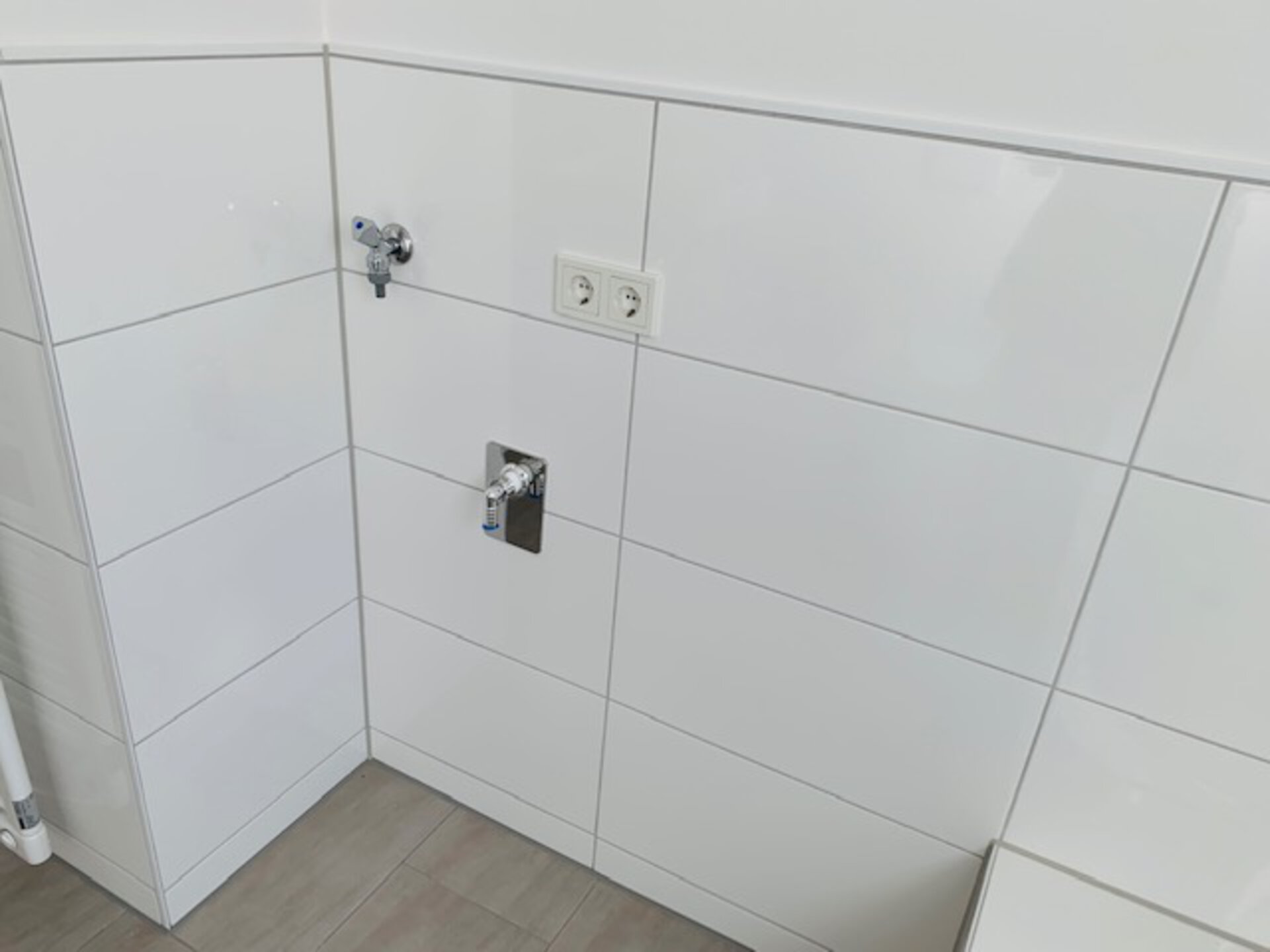 Waschmaschinenanschluss Bad | © Dawonia