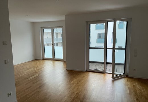 Wohnzimmer mit Loggia | © Dawonia