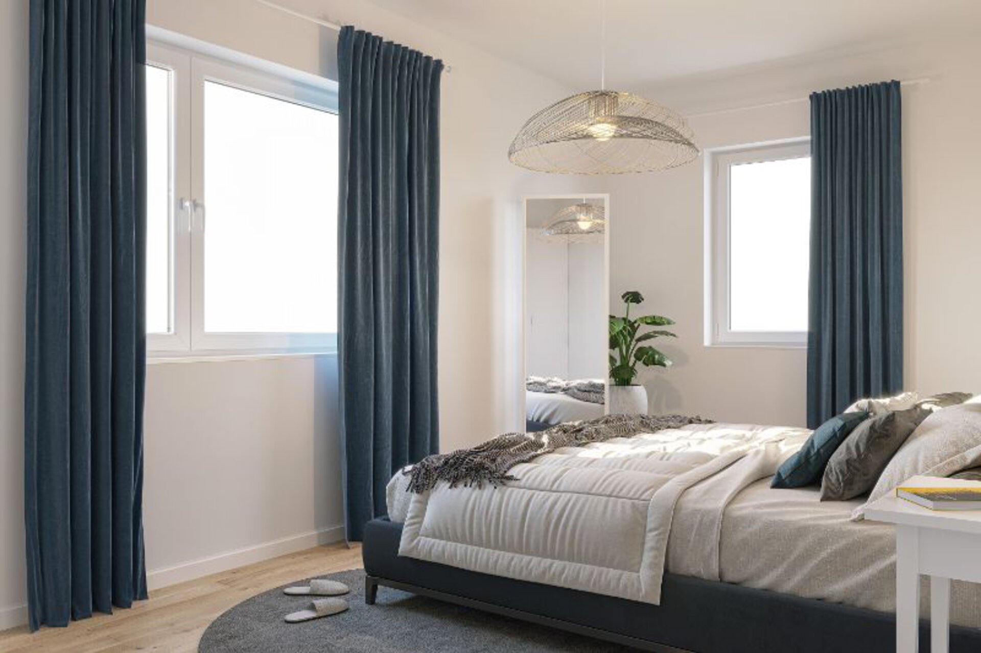 Visualisierung Schlafzimmer | © Dawonia