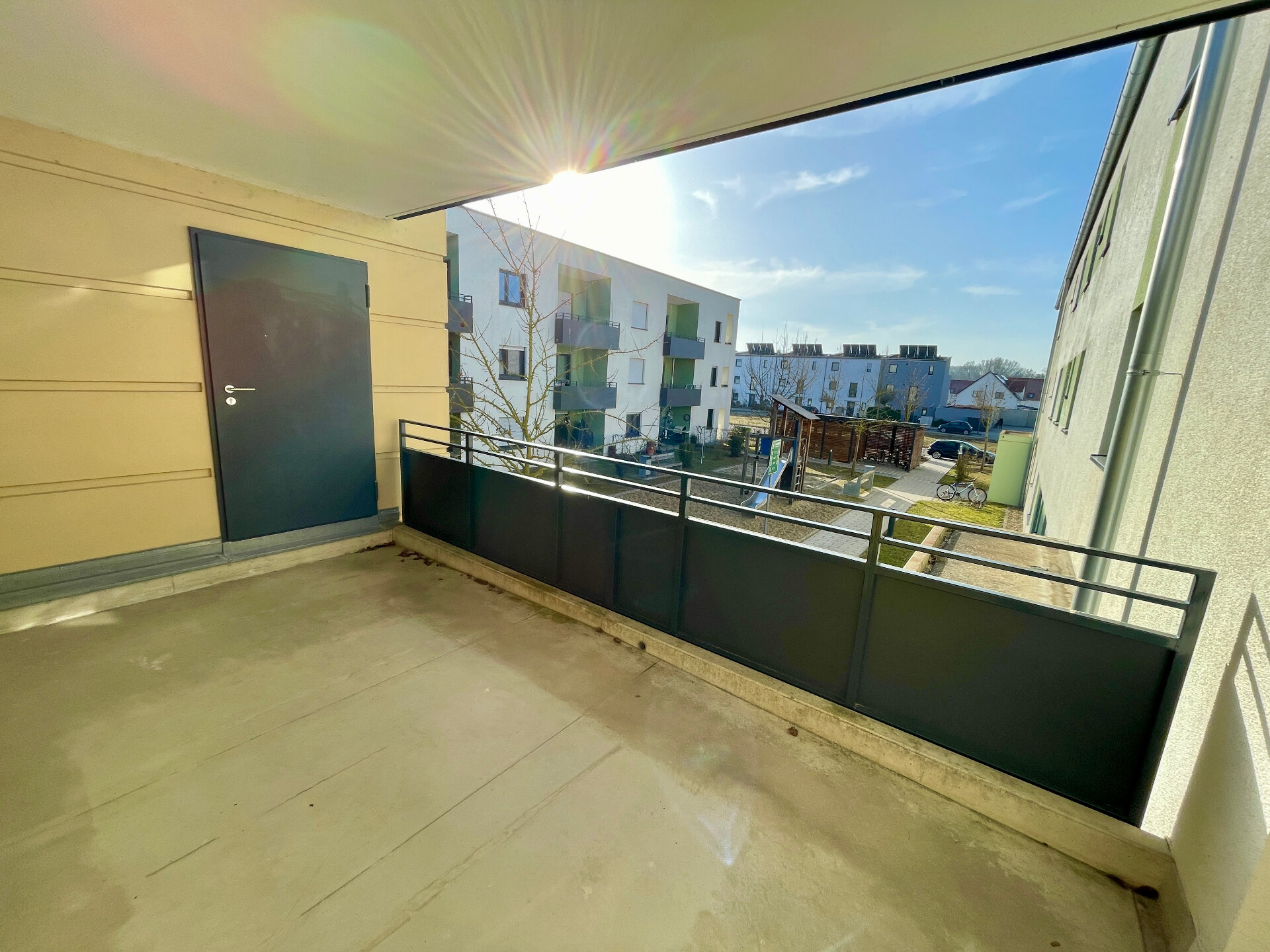 Loggia (mit Zugang zur Abstellkammer) | © Dawonia