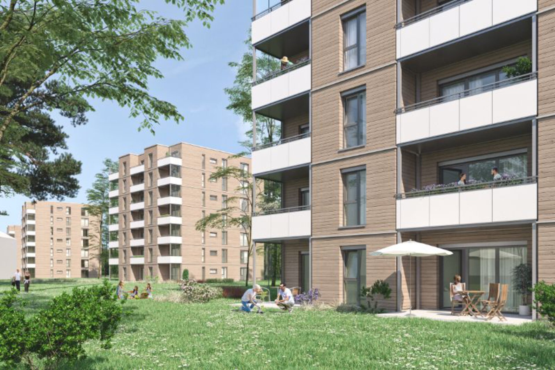 Rendering Fassade | © Dawonia