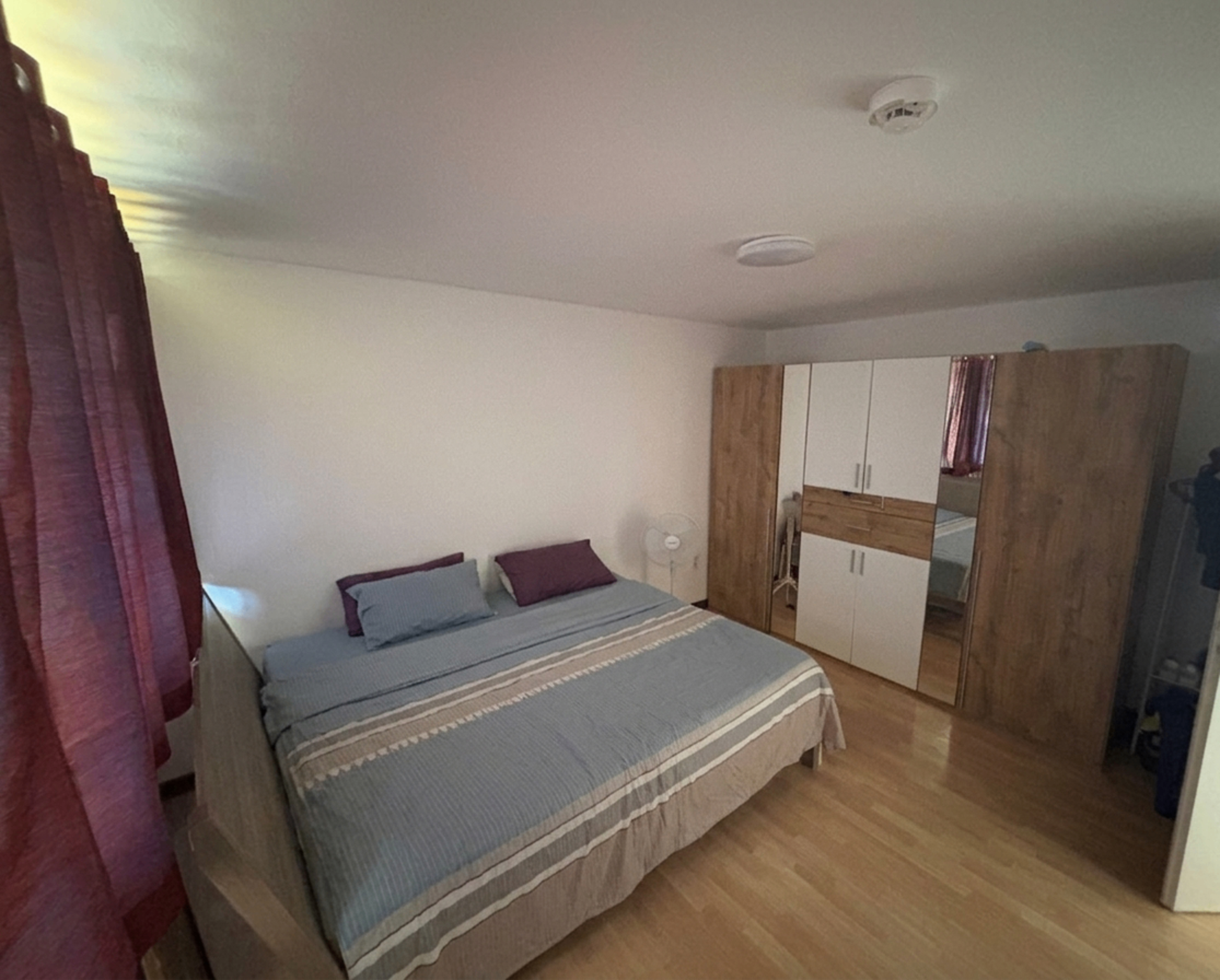 Schlafzimmer (Mieter-Mobiliar) | © Dawonia