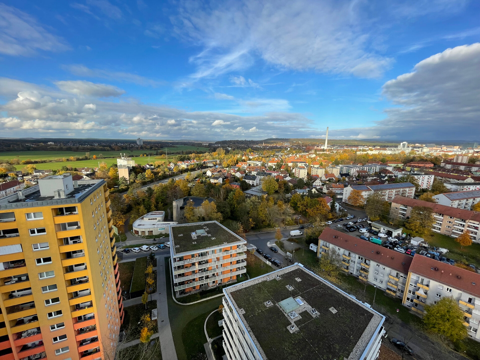 Aussicht vom Balkon | © Dawonia