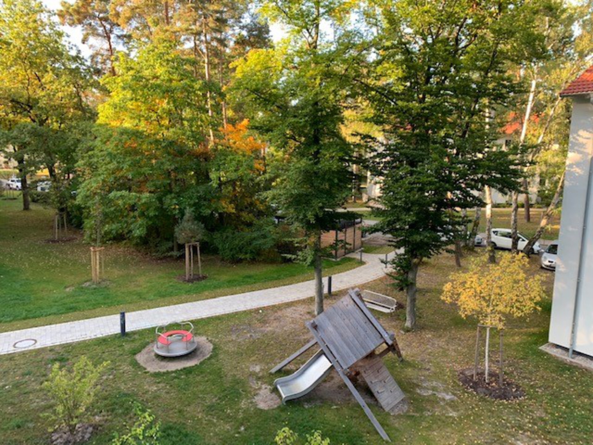 Aussicht vom Balkon | © Dawonia