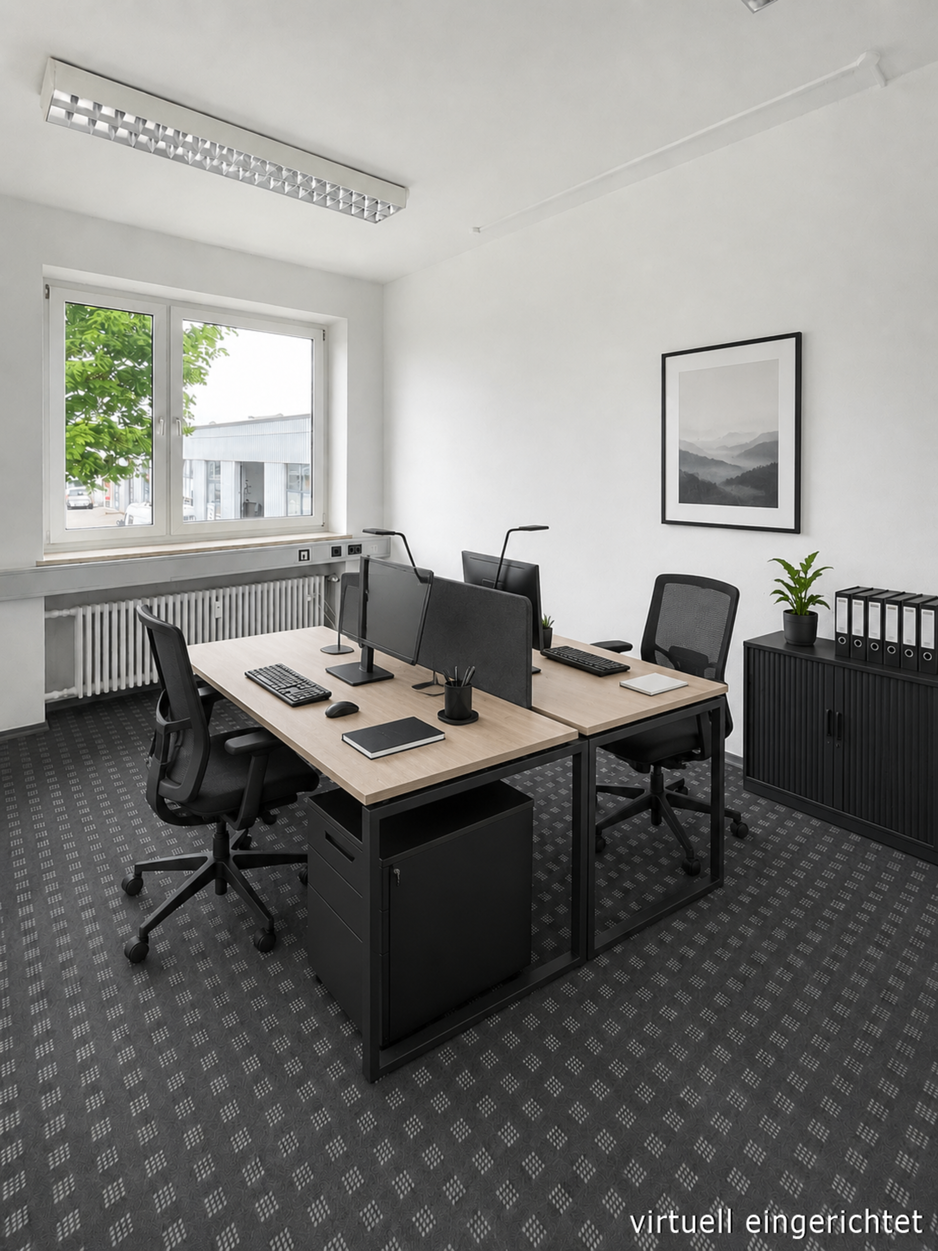 Büro_ virtuell eingerichtet | © Dawonia