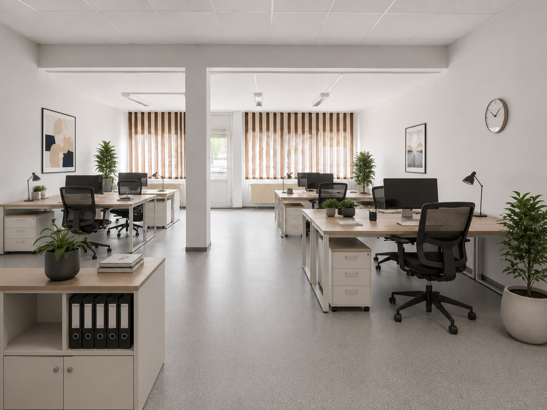 Büro - virtuell eingerichtet | © Dawonia