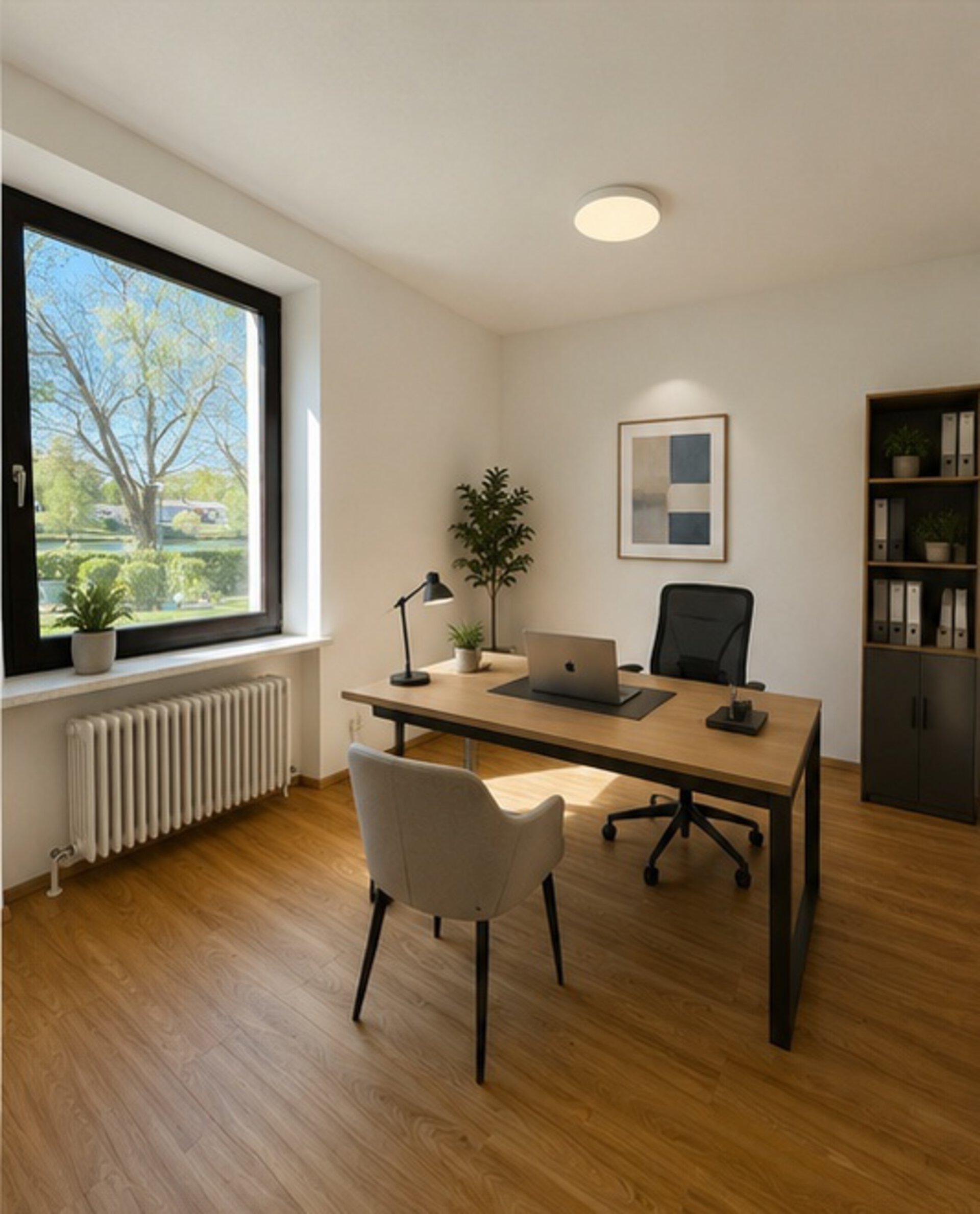 Zimmer 2 - virtuell eingerichtet | © Dawonia