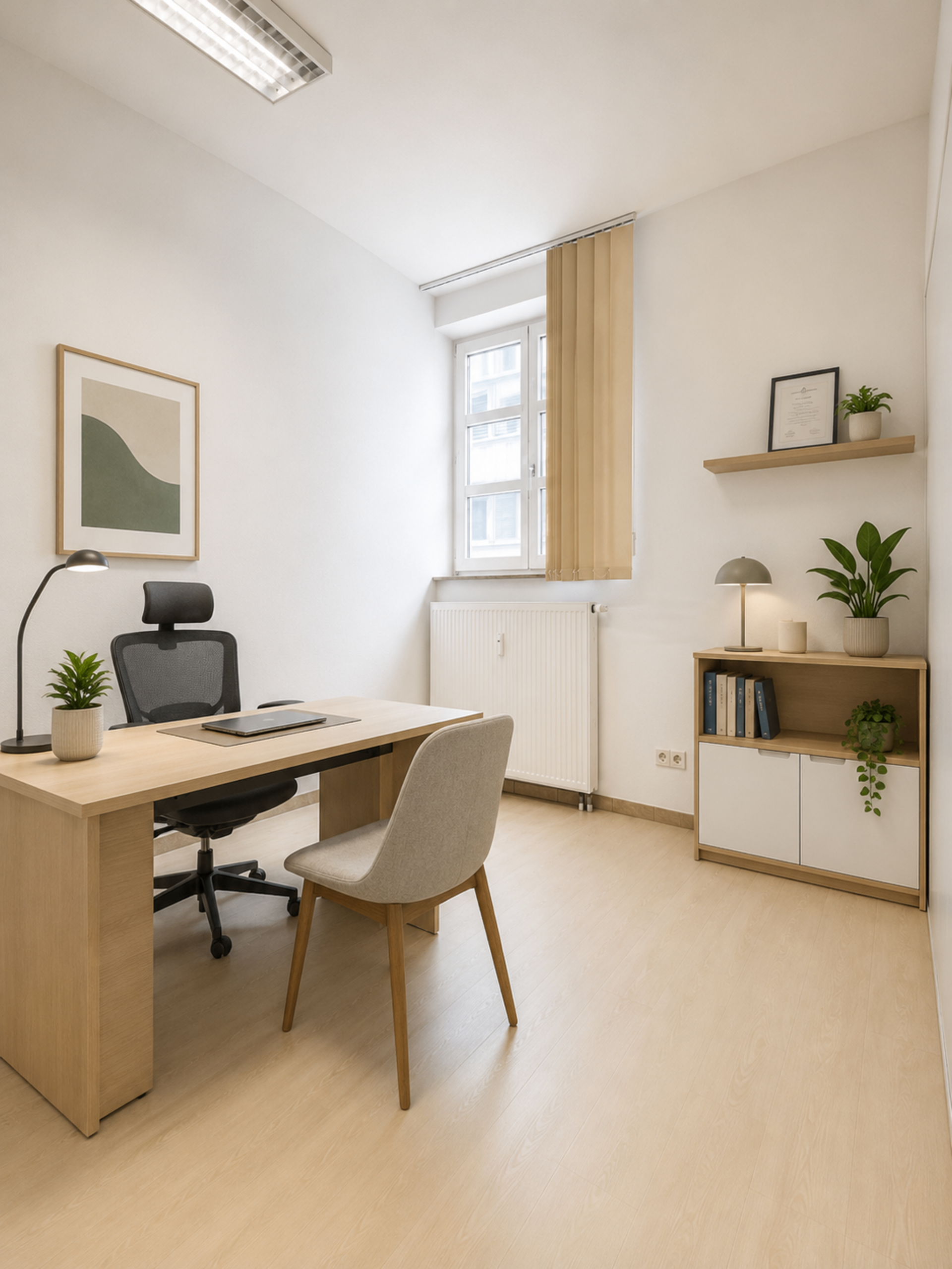 Büro - virtuell eingerichtet | © Dawonia