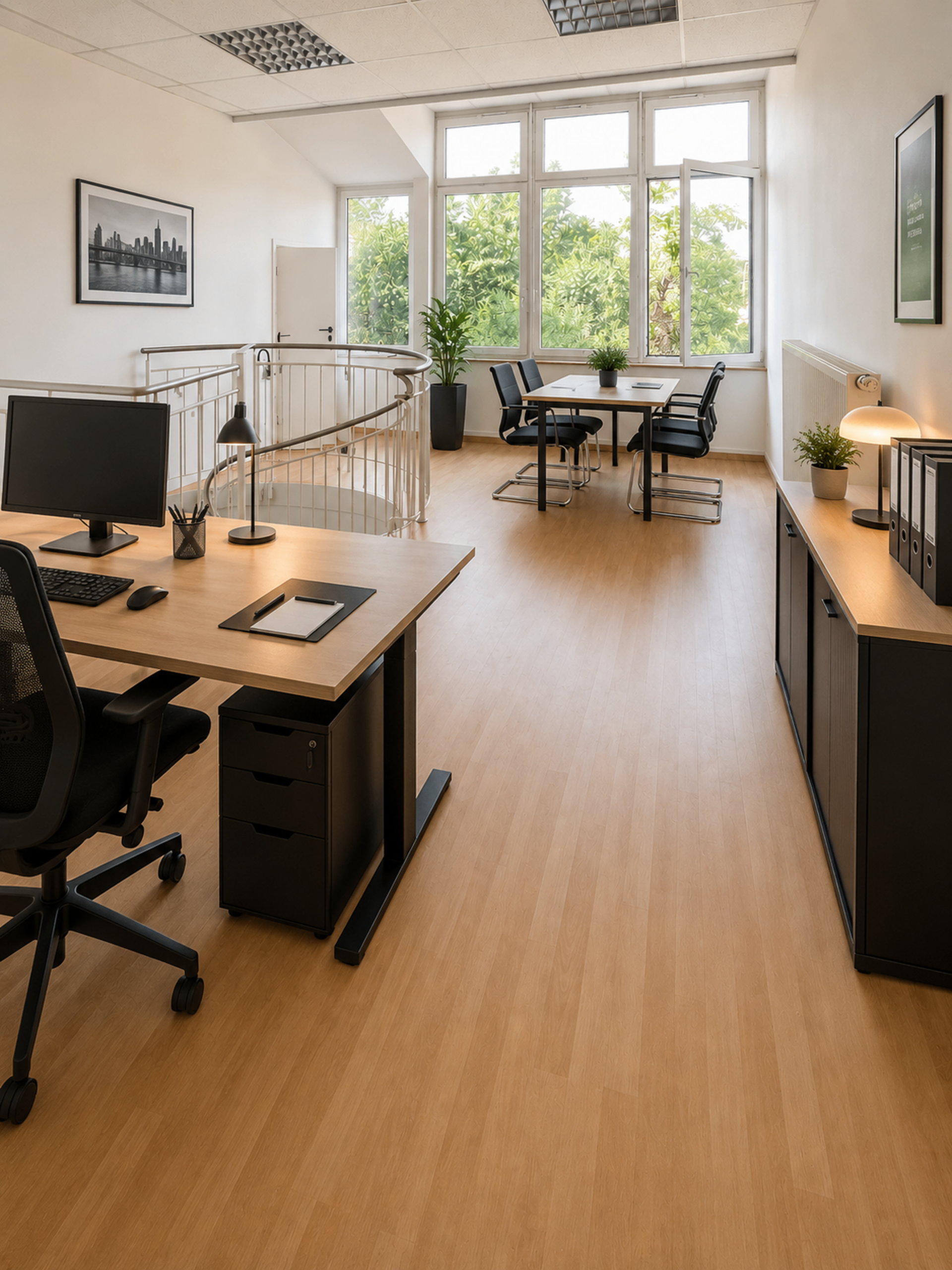 Büro / Laden - virtuell möbliert | © Dawonia