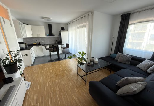 Wohnzimmer_Küche | © Dawonia
