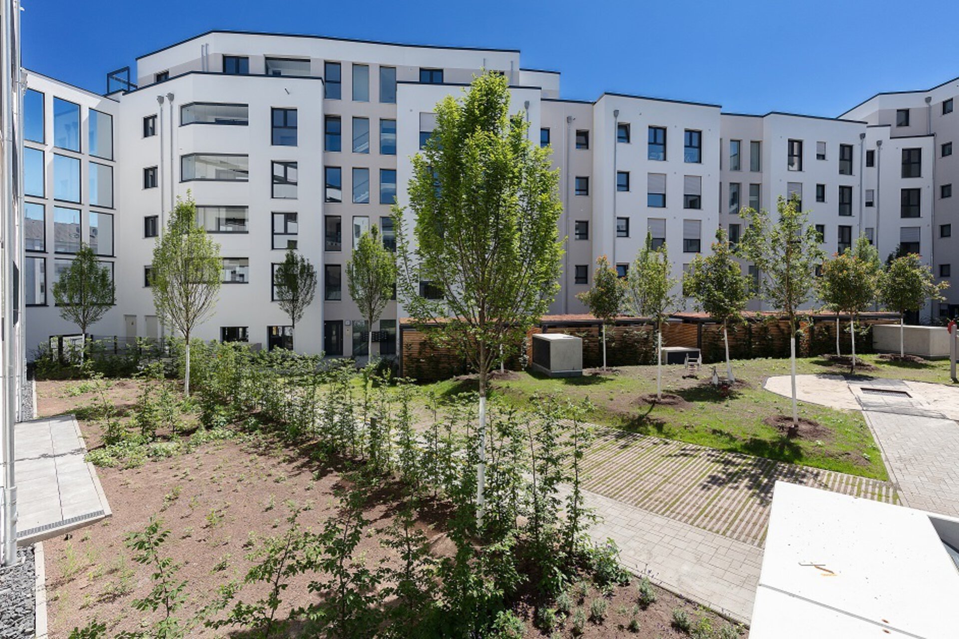 Hausansicht Hofseite | © Dawonia