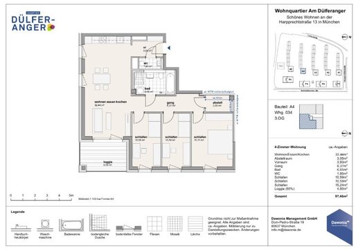 Grundriss | © Dawonia