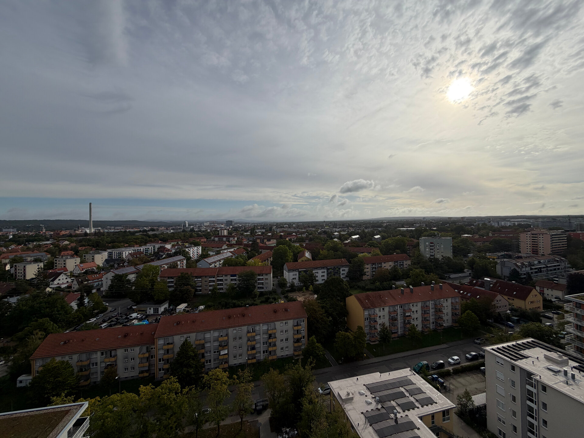 Aussicht vom Balkon | © Dawonia