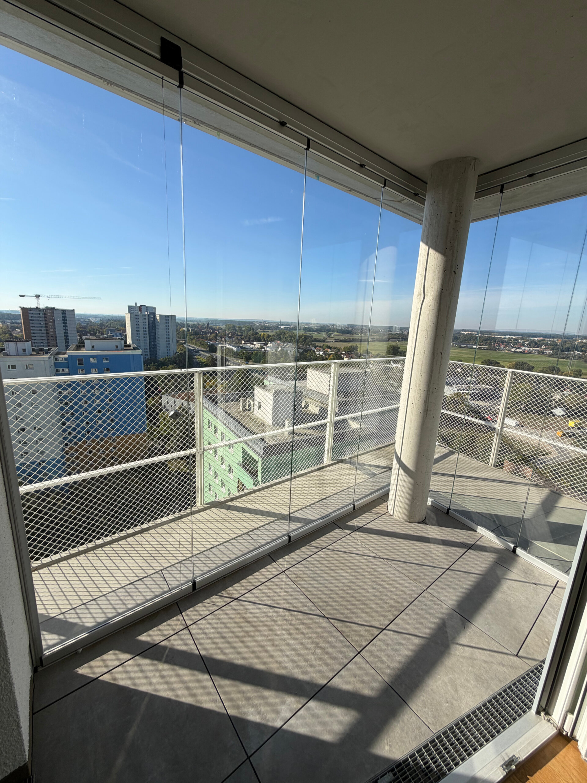Balkon mit Schallschutzverglasung | © Dawonia