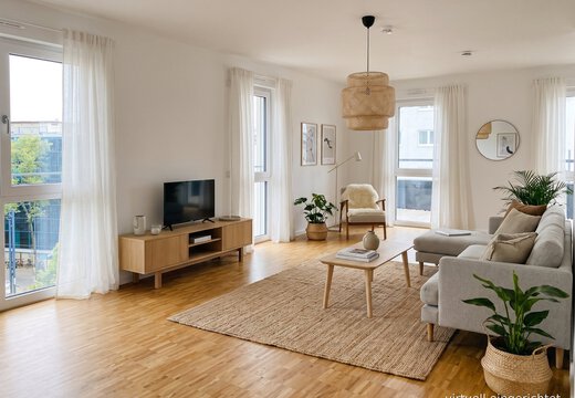 Wohnzimmer virtuell eingerichtet.jpg | © Dawonia