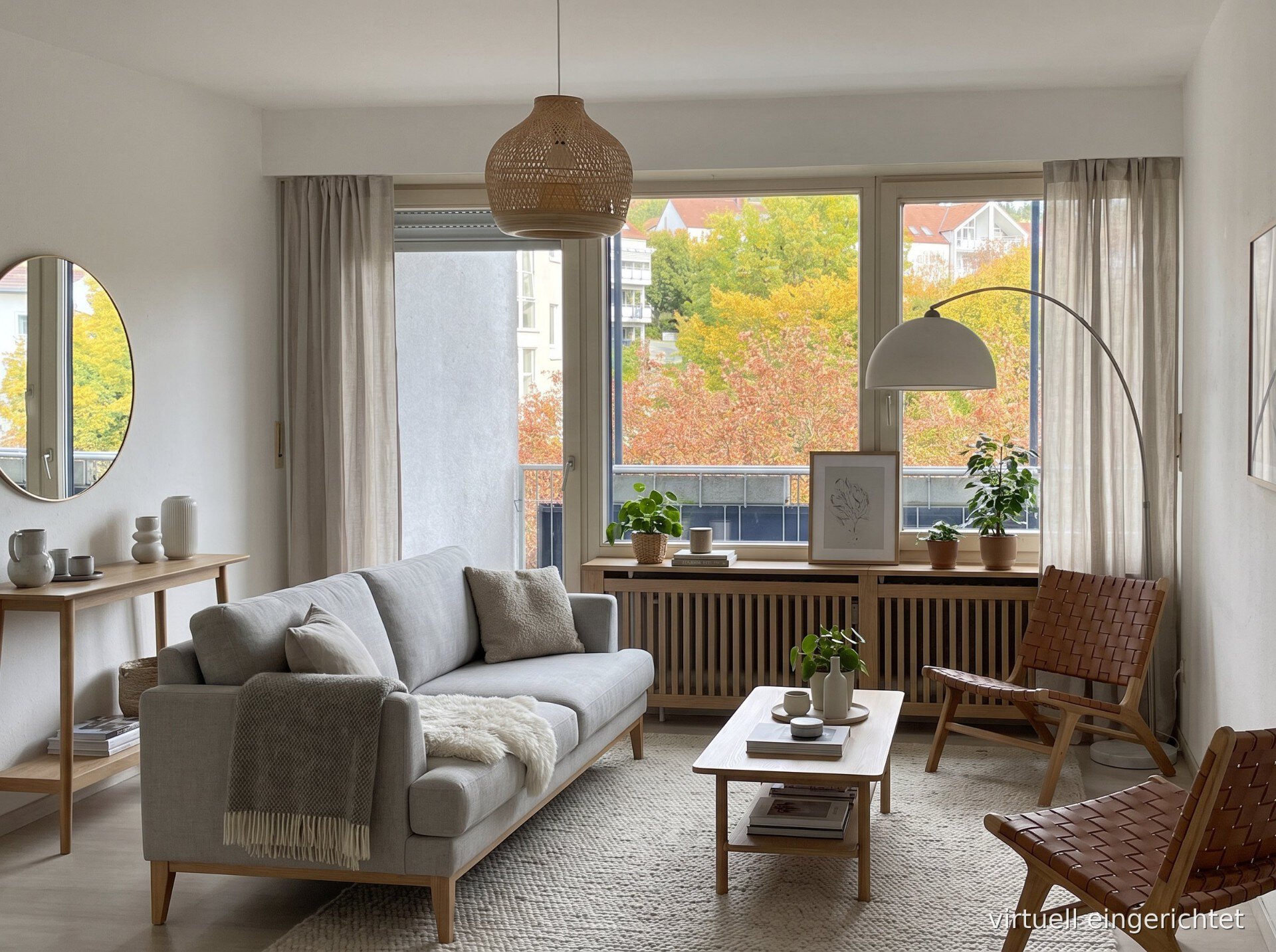 wohnzimmer virtuell eingerichtet 1.jpg | © Dawonia