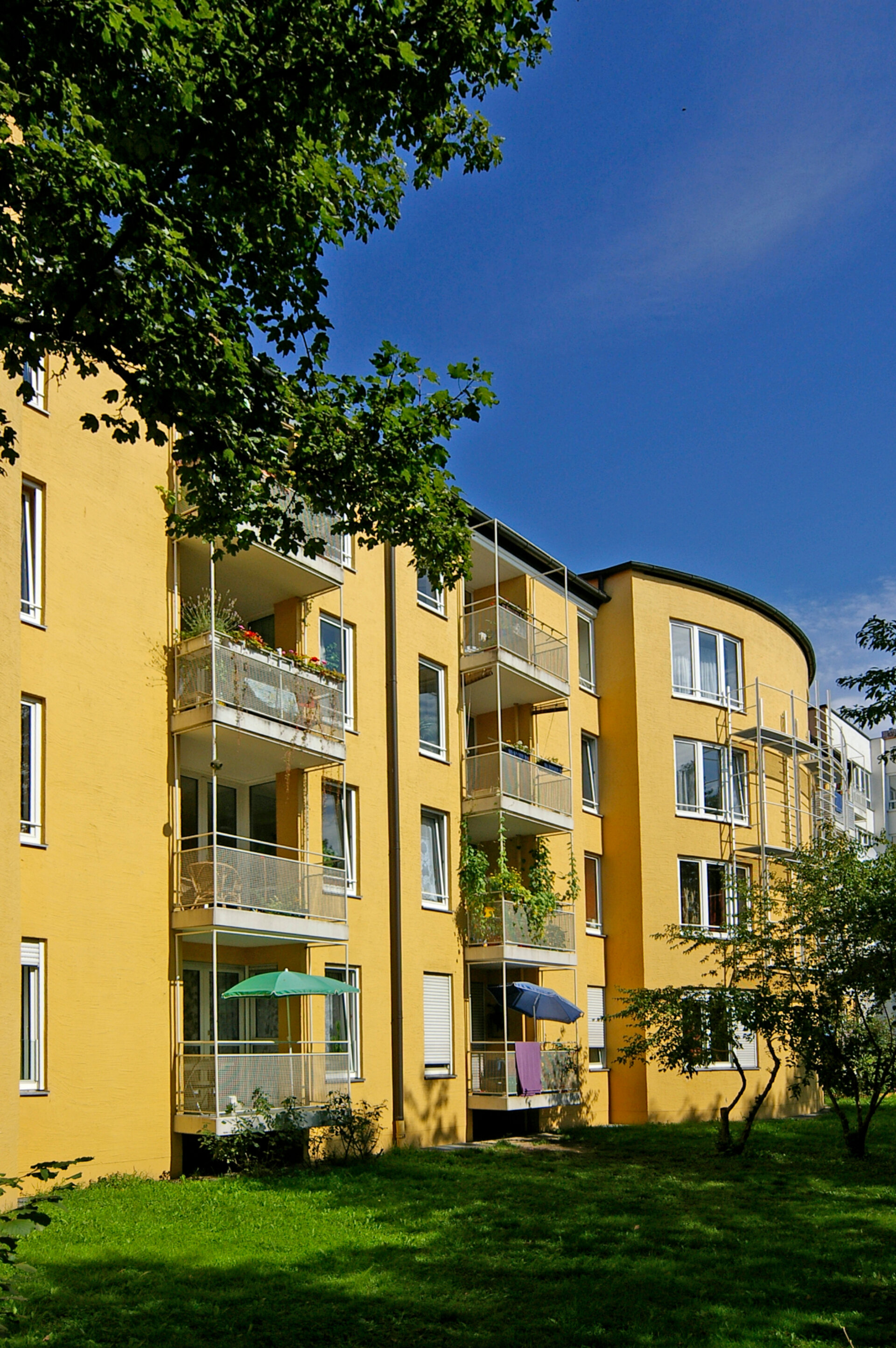 Werner-Egk-Bogen Außenansicht | © Dawonia