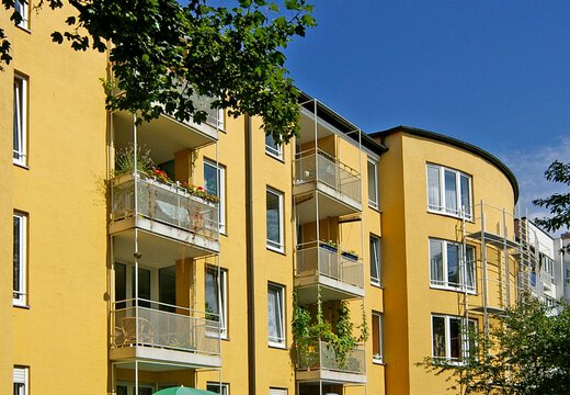 Werner-Egk-Bogen Außenansicht | © Dawonia
