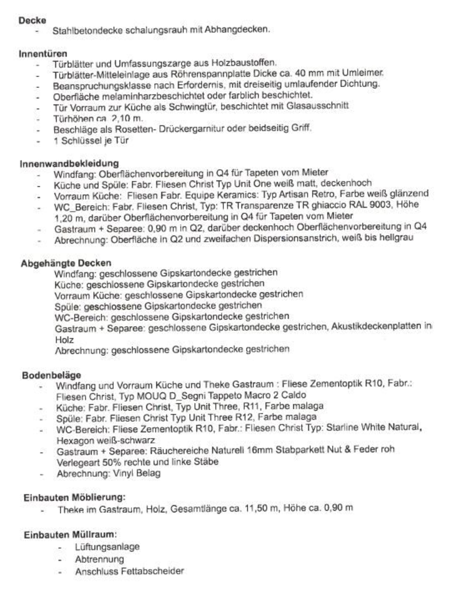 Ausstattungsbeschreibung_Seite 2 | © Dawonia