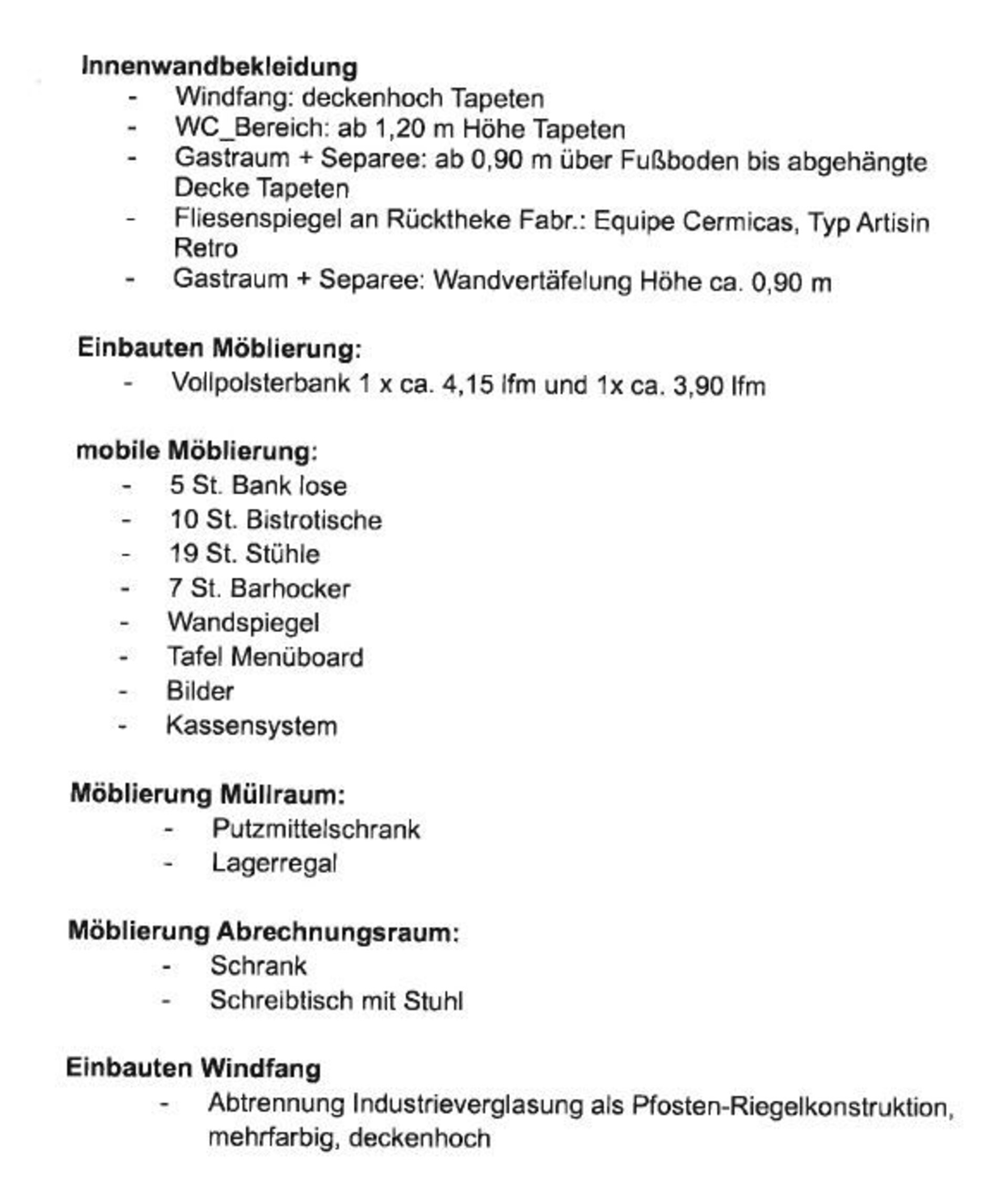Mieterbaubeschreibung_Seite 1 | © Dawonia