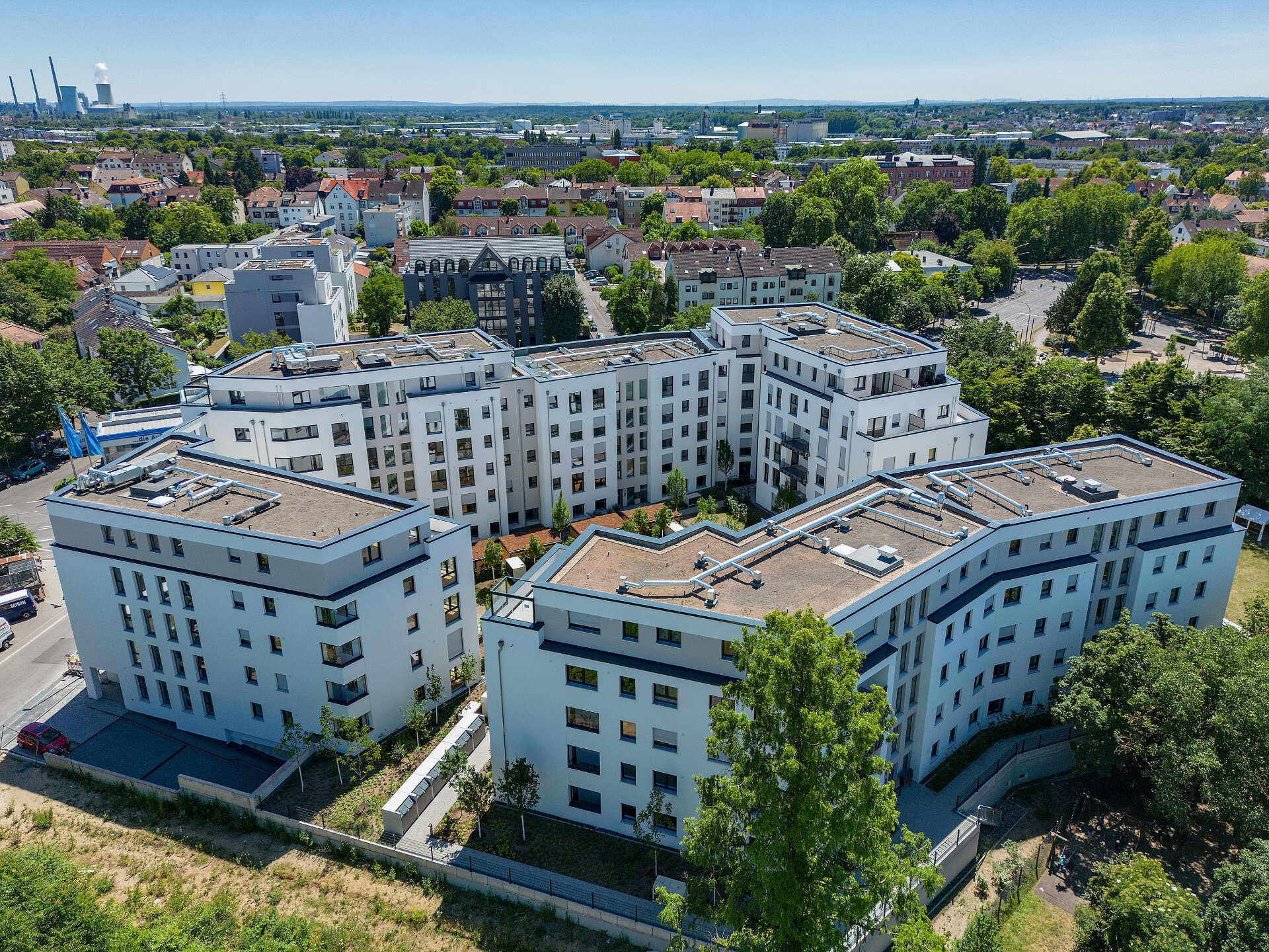 Übersicht Gebäudekomplex | © Dawonia