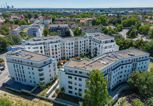 Übersicht Gebäudekomplex | © Dawonia
